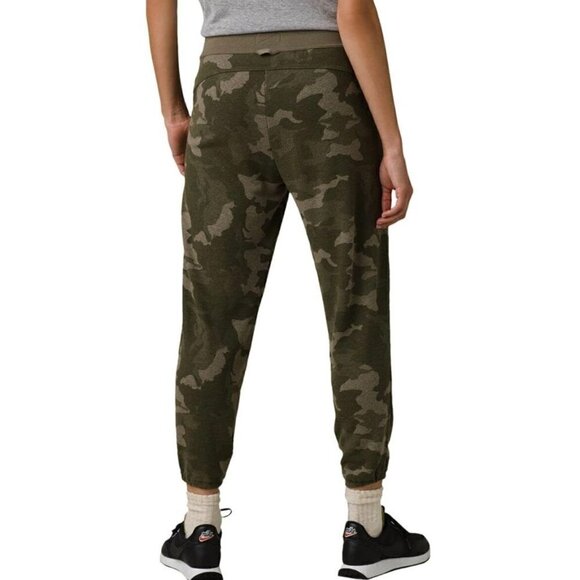 NWT Prana Cozy Up Ankle Jogger Sweatpant in Sage Camo - Size Small - Picture 12 of 14